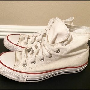 White high top converse